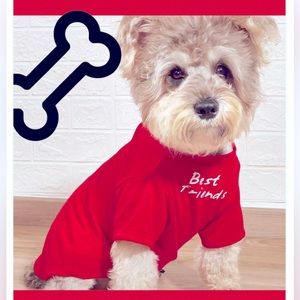 Adorable dog T shirt super soft best Friends!